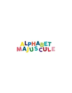 Magnets alphabet majuscules bois 77 pièces - Vilac