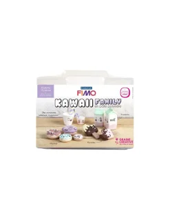 Mallette Kawaii family pâte FIMO - Graine créative