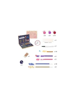 Mallette Sparkling color box - Djeco