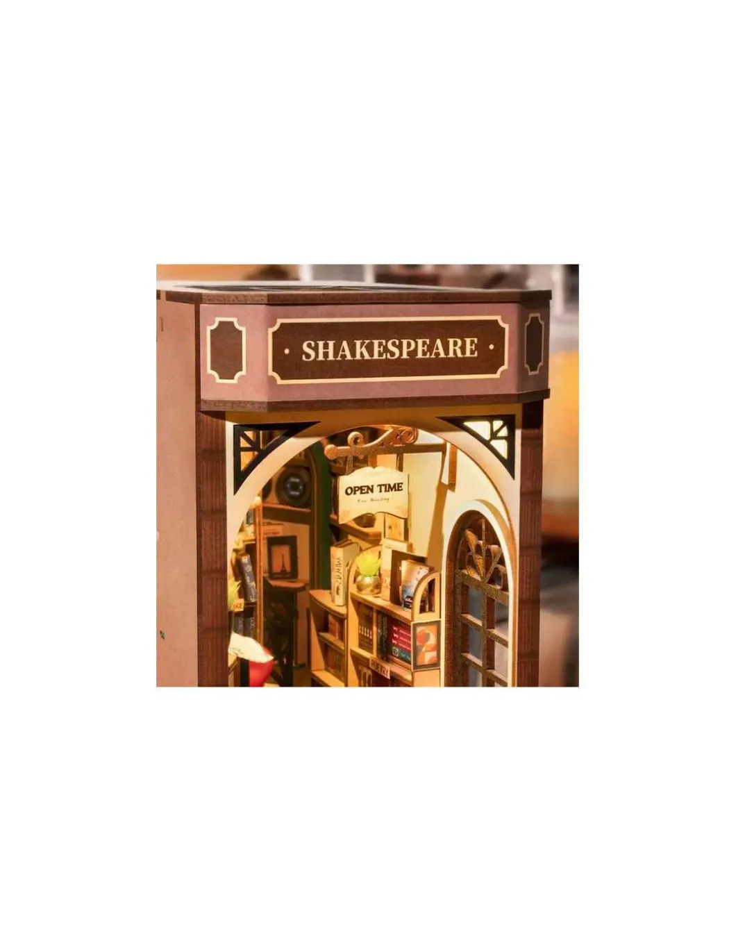 Maquette Bookstore Shakespeare Book Nook - Rolife - Rolife