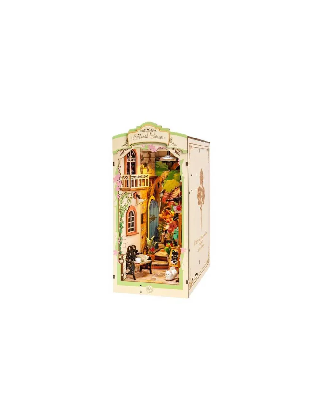 Maquette Floral Corner Book Nook - Rolife
