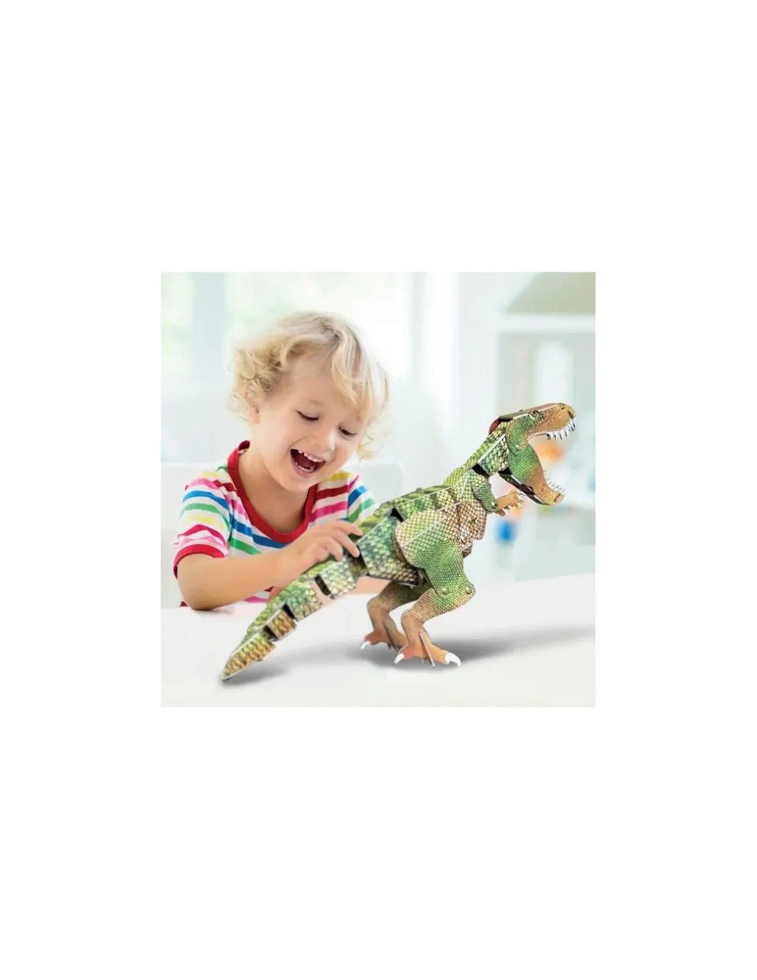 Maquette géante dino 3D - CréaLign'