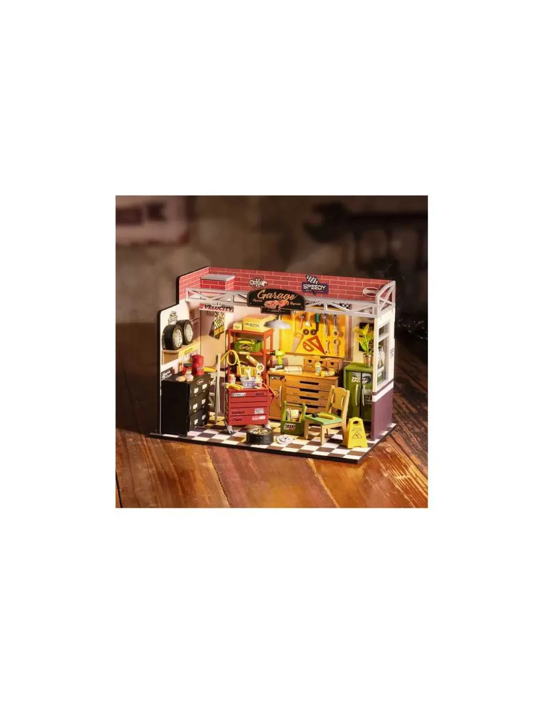 Maquette Garage Workshop - Rolife
