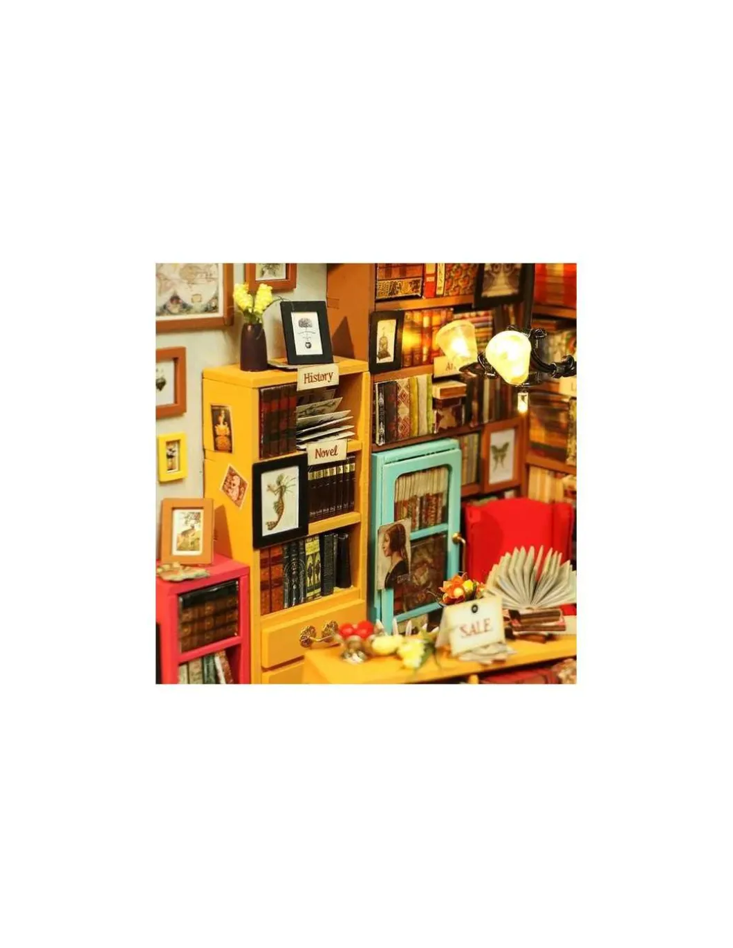 Maquette librairie Sam's Study - Rolife