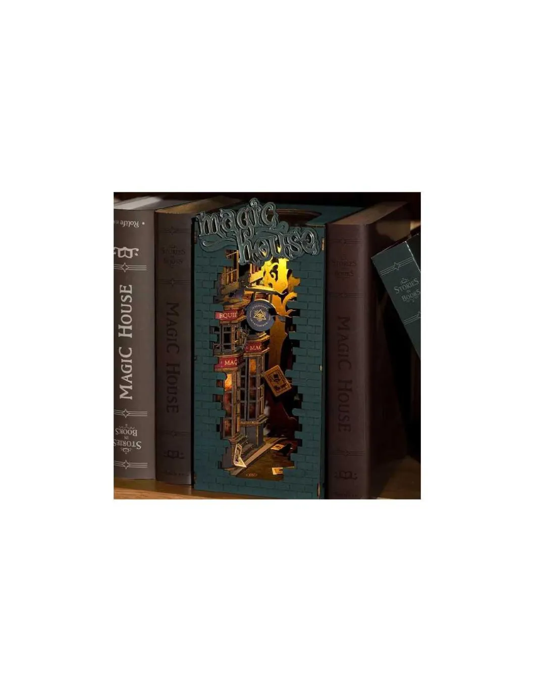 Maquette Magic House Book Nook - Rolife