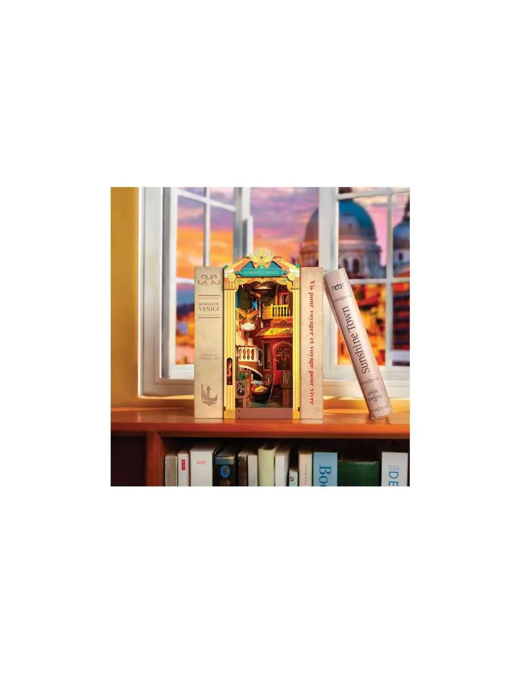 Maquette Romantic Venise Book Nook - Rolife
