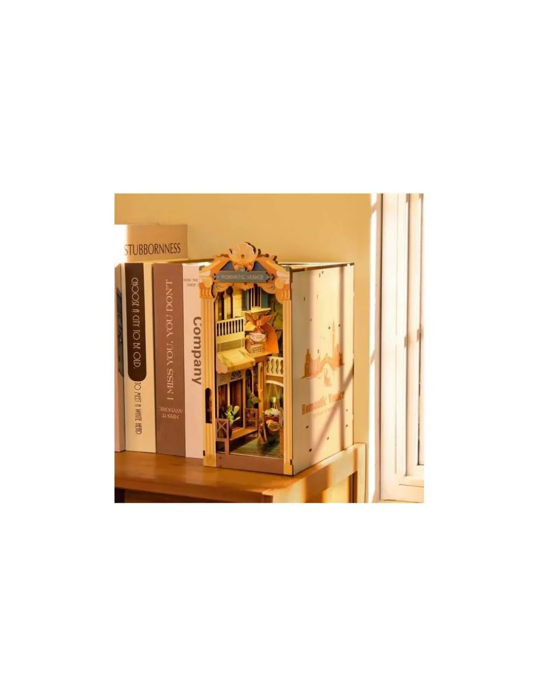 Maquette Romantic Venise Book Nook - Rolife