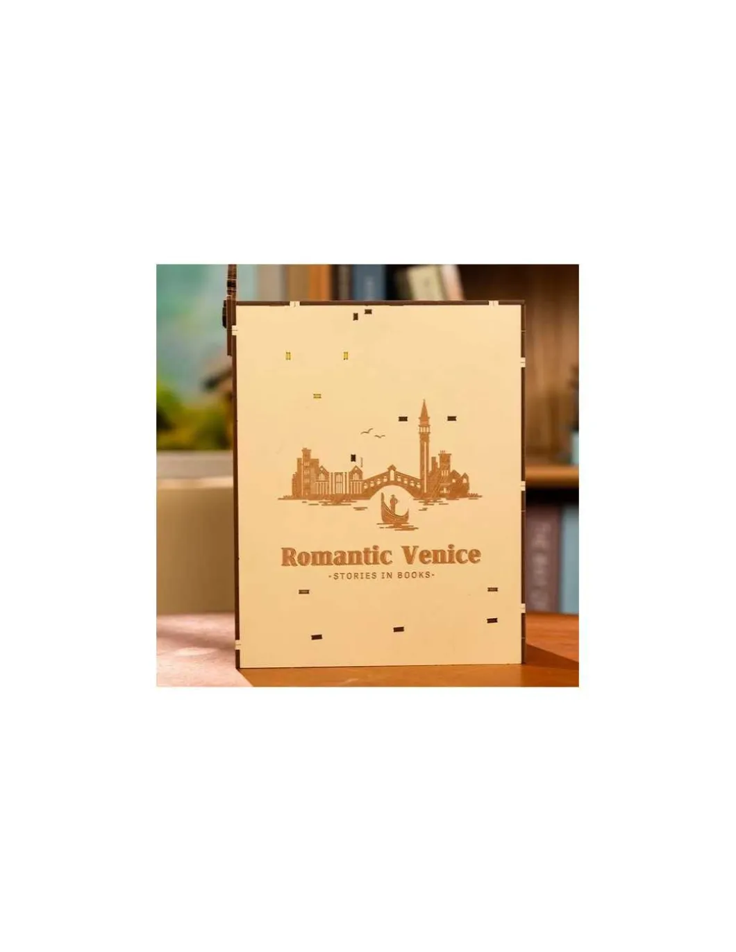 Maquette Romantic Venise Book Nook - Rolife