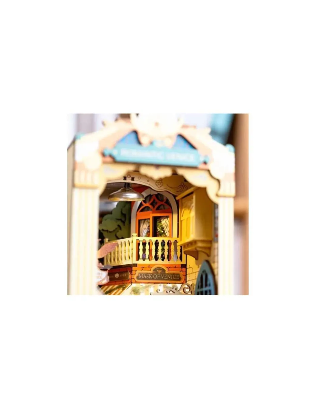 Maquette Romantic Venise Book Nook - Rolife