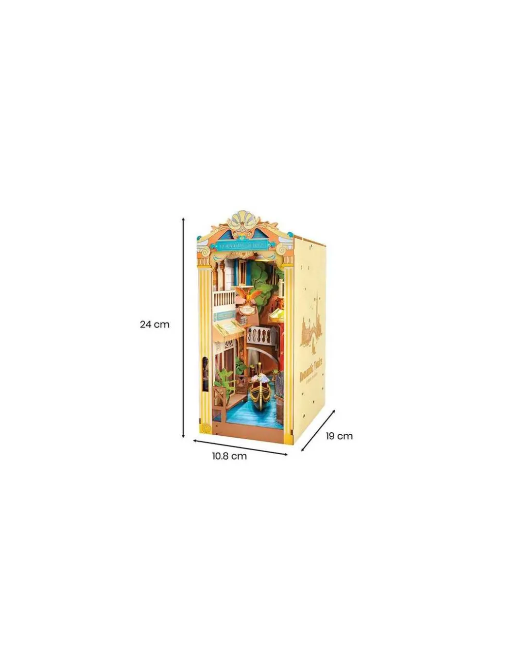Maquette Romantic Venise Book Nook - Rolife