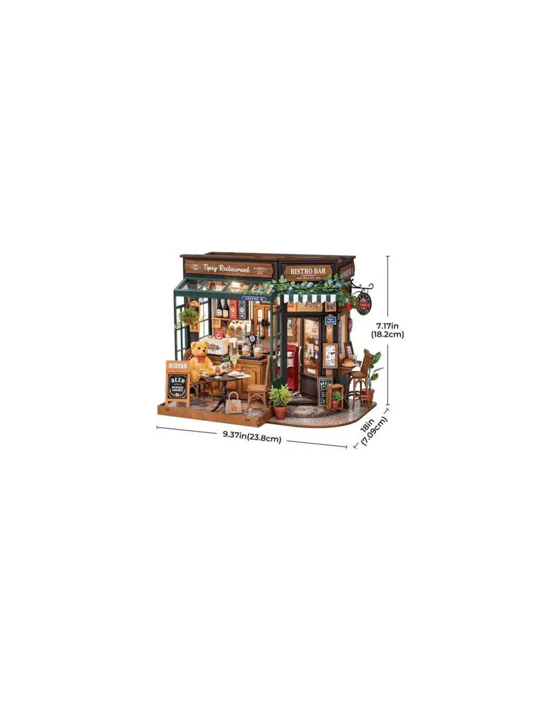 Maquette Tipsy Restaurant - Rolife