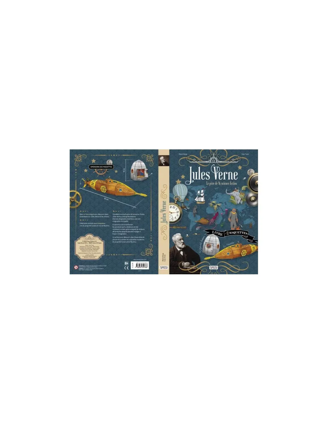 Maquettes 3D Jules Verne - Sassi