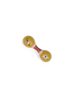 Maracas double ocre Après la pluie - Moulin Roty