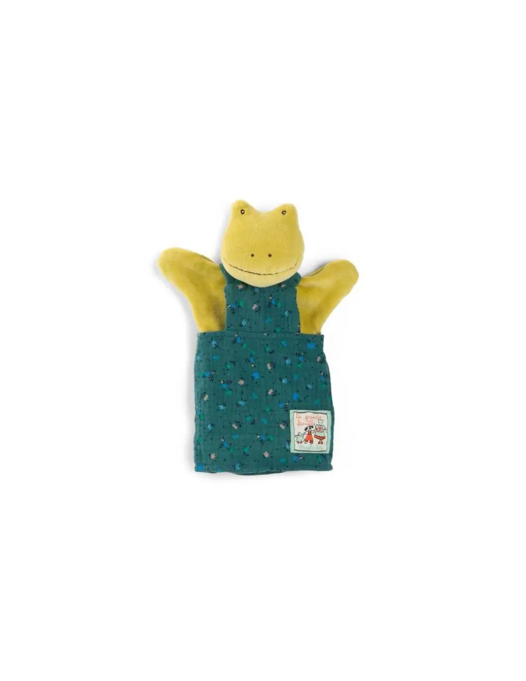 Marionnette Perlette la grenouille La Grande Famille - Moulin Roty
