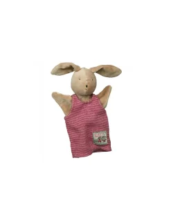 Marionnette Sylvain le lapin La Grande Famille - Moulin Roty