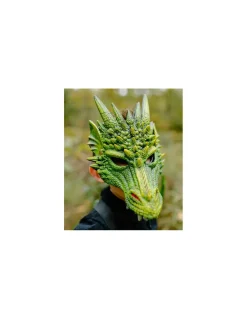 Masque de dragon vert - Great Pretenders