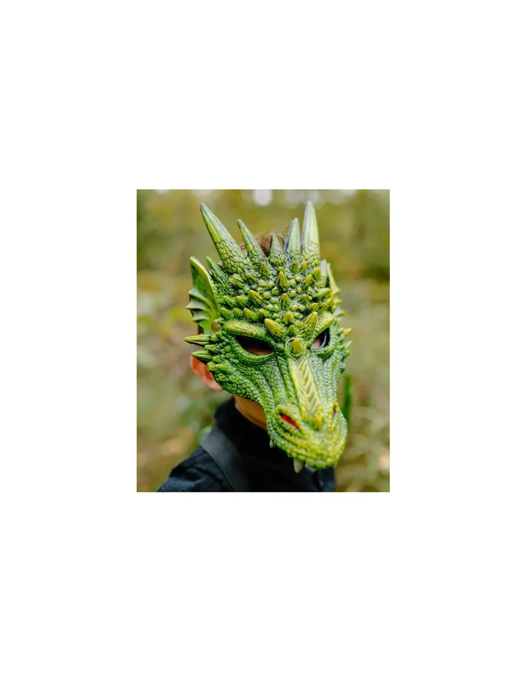 Masque de dragon vert - Great Pretenders
