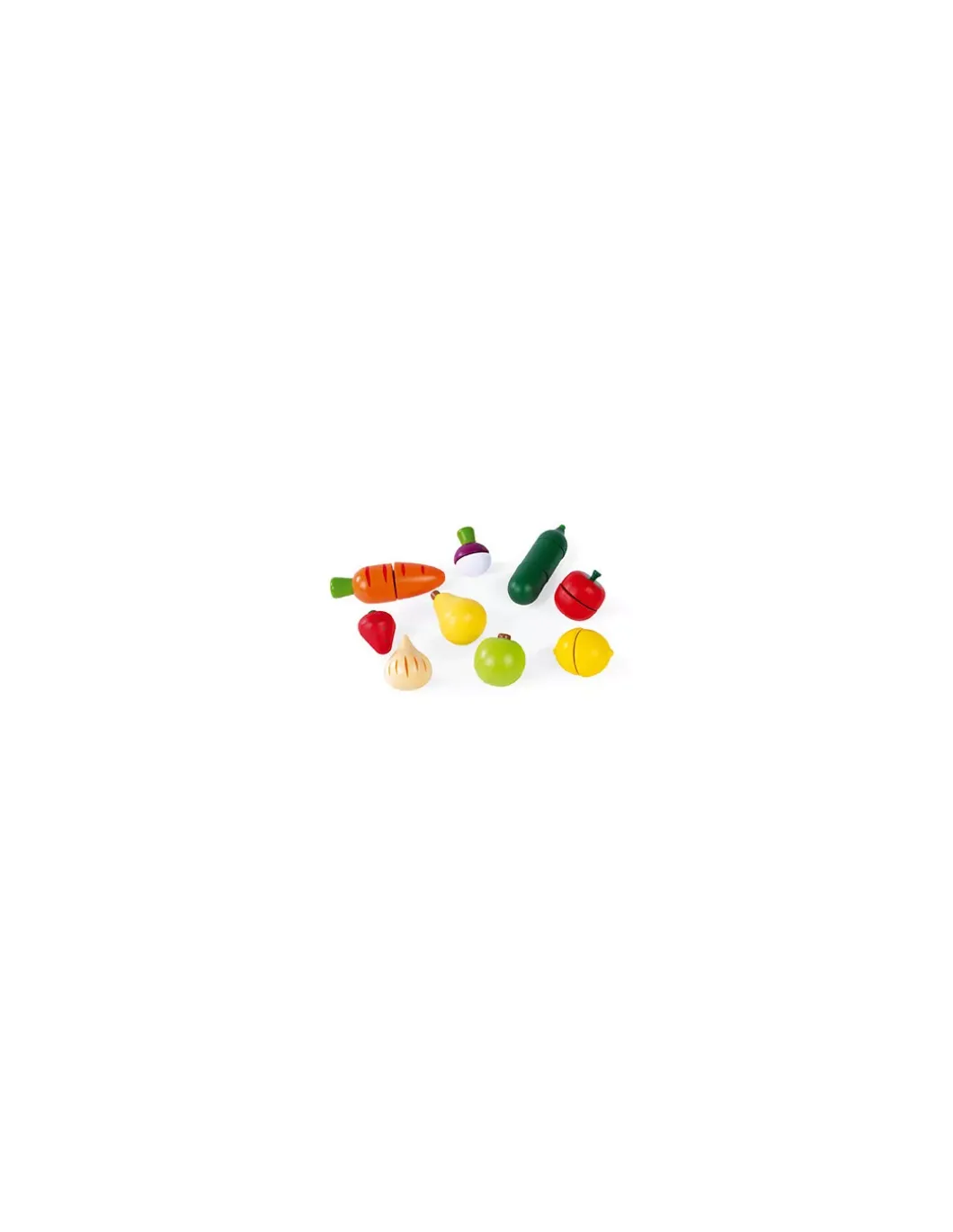 Maxi set fruits et légumes à découper Green Market - Janod