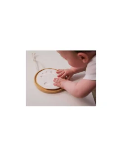 Médaillon empreinte bois - Petit Artichaut