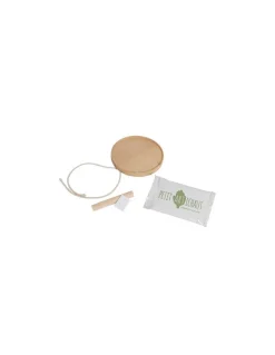 Médaillon empreinte bois - Petit Artichaut