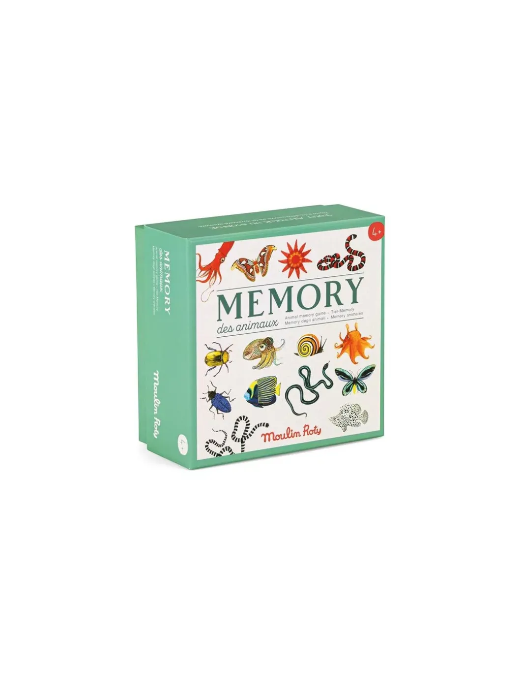 Memory des animaux Tout autour du monde - Moulin Roty