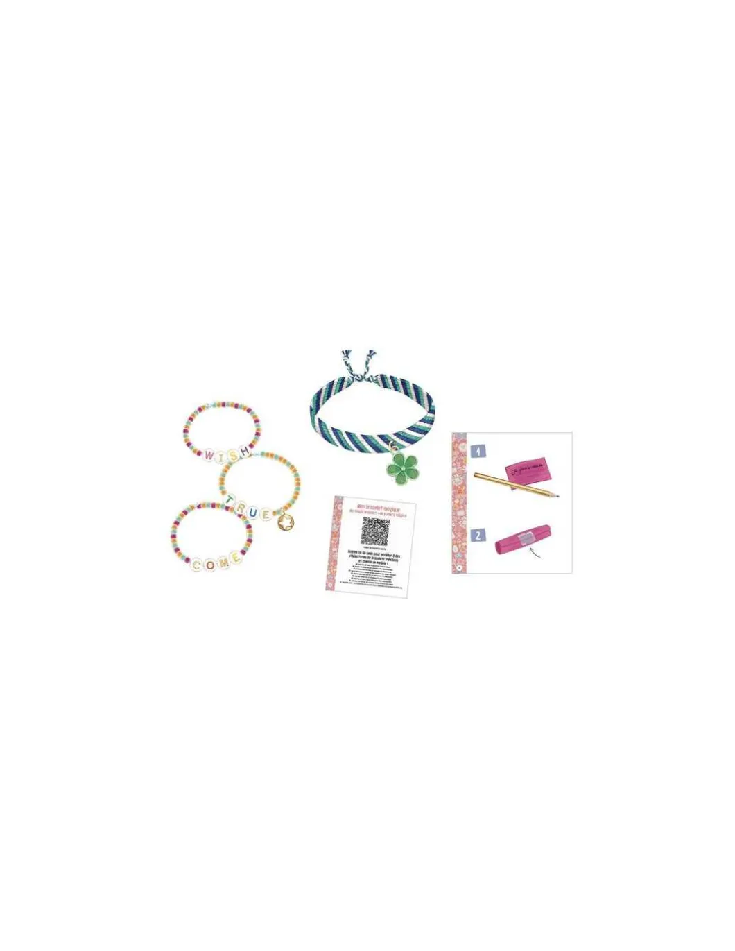 Mes bracelets souhaits magiques - Auzou