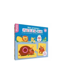 Mes premiers puzzle duo à toucher - Auzou