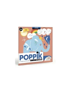 Mes premiers stickers Les animaux - Poppik