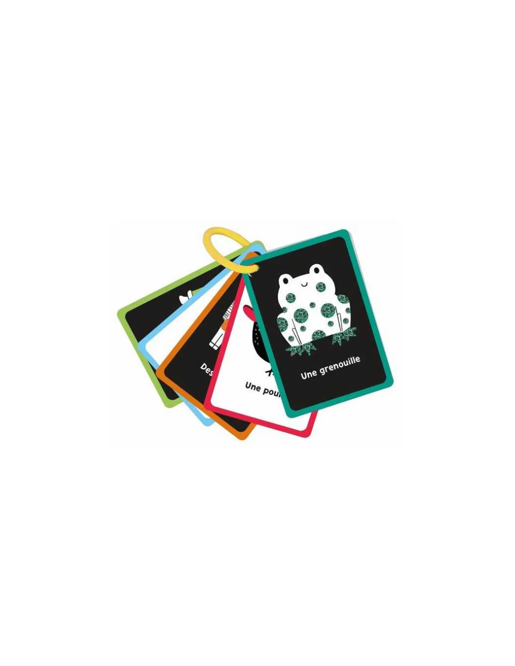 Mes premières cartes pour éveiller bébé noir et blanc - Auzou
