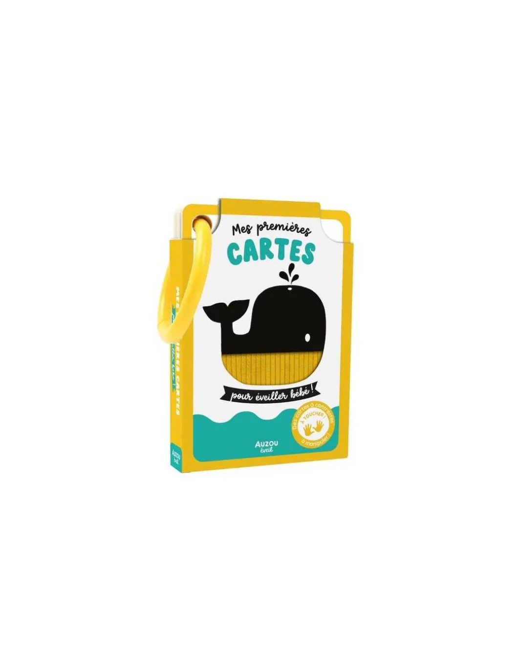 Mes premières cartes pour éveiller bébé noir et blanc - Auzou