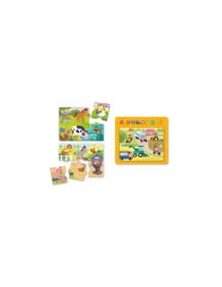 Mes puzzles sonores la ferme - 123 Soleil !
