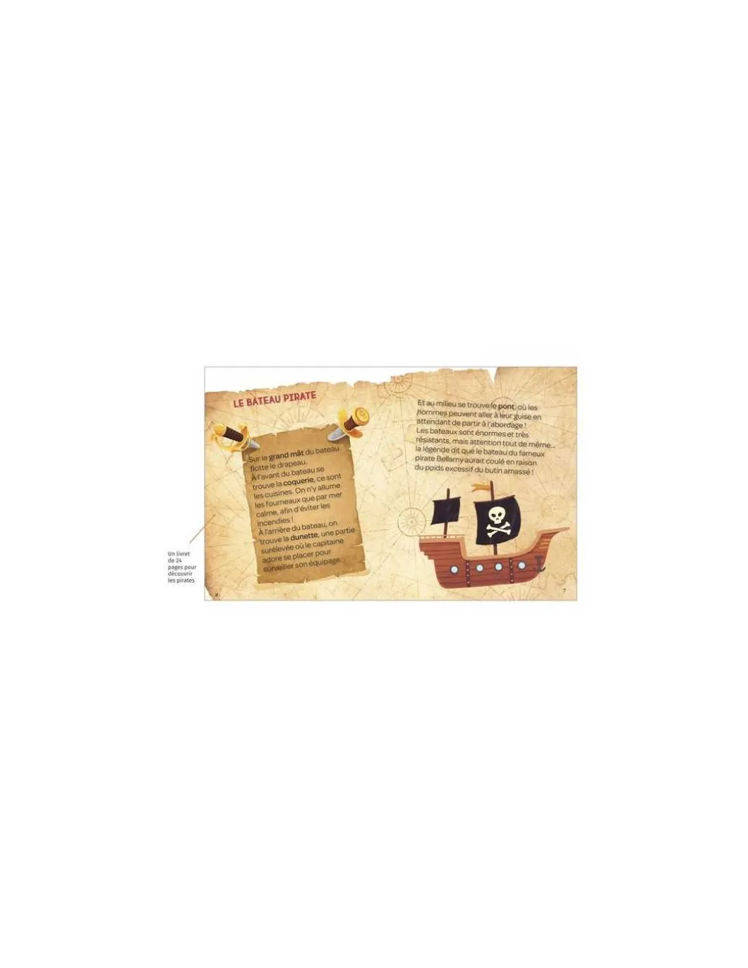 Mes trésors de Pirate à déterrer - Auzou