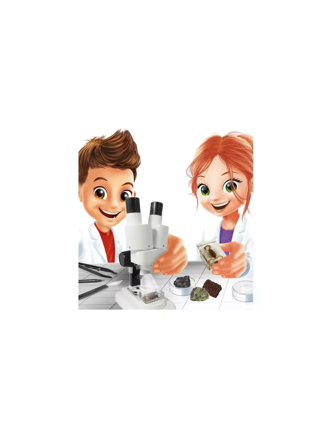 Microscope stereo 3D - Buki