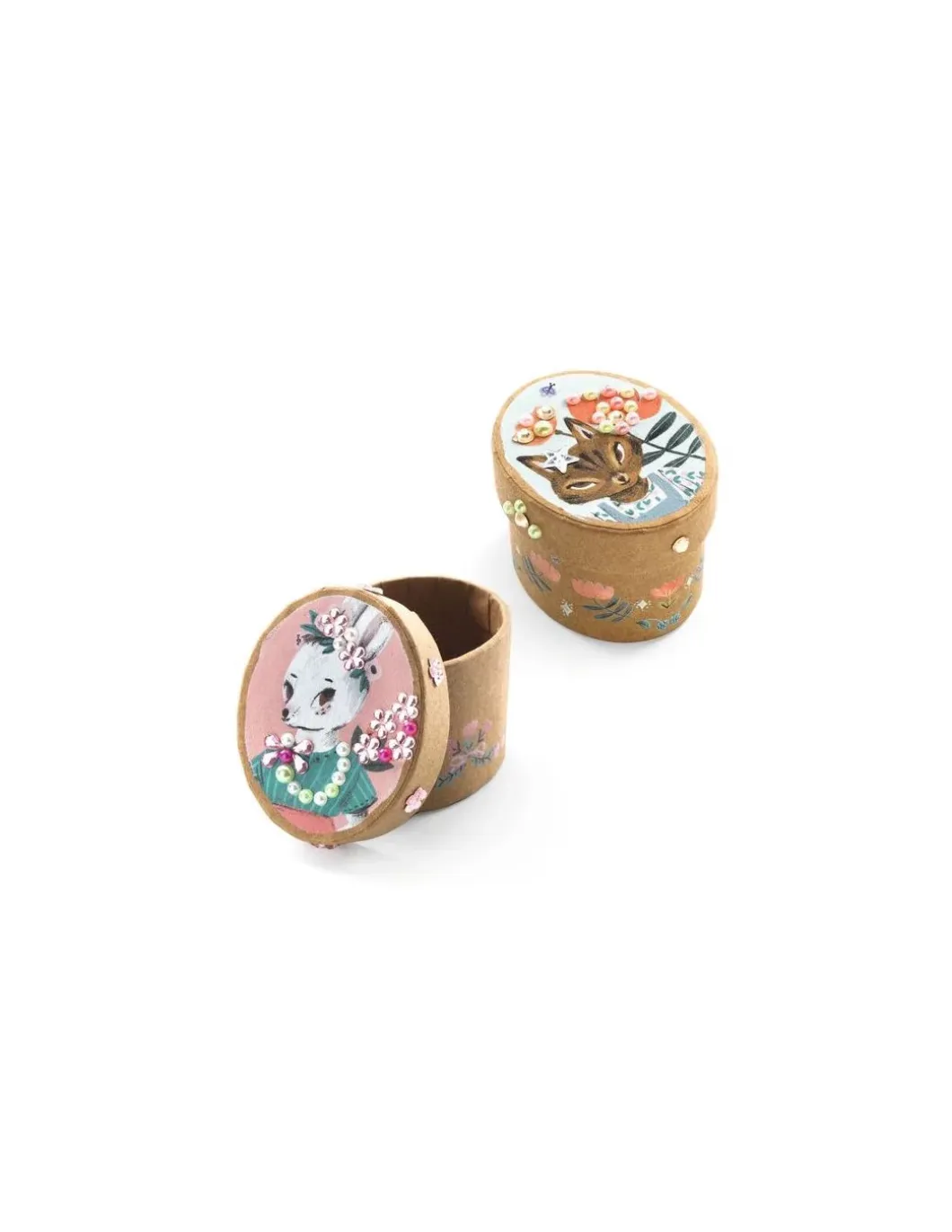 Mini boites à décorer Adorables - Do it Yourself - Djeco