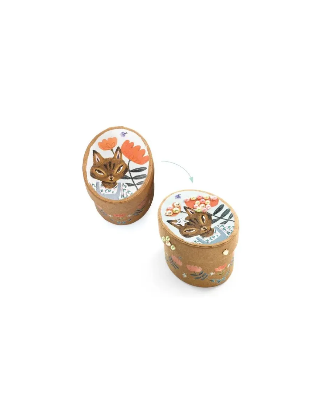 Mini boites à décorer Adorables - Do it Yourself - Djeco