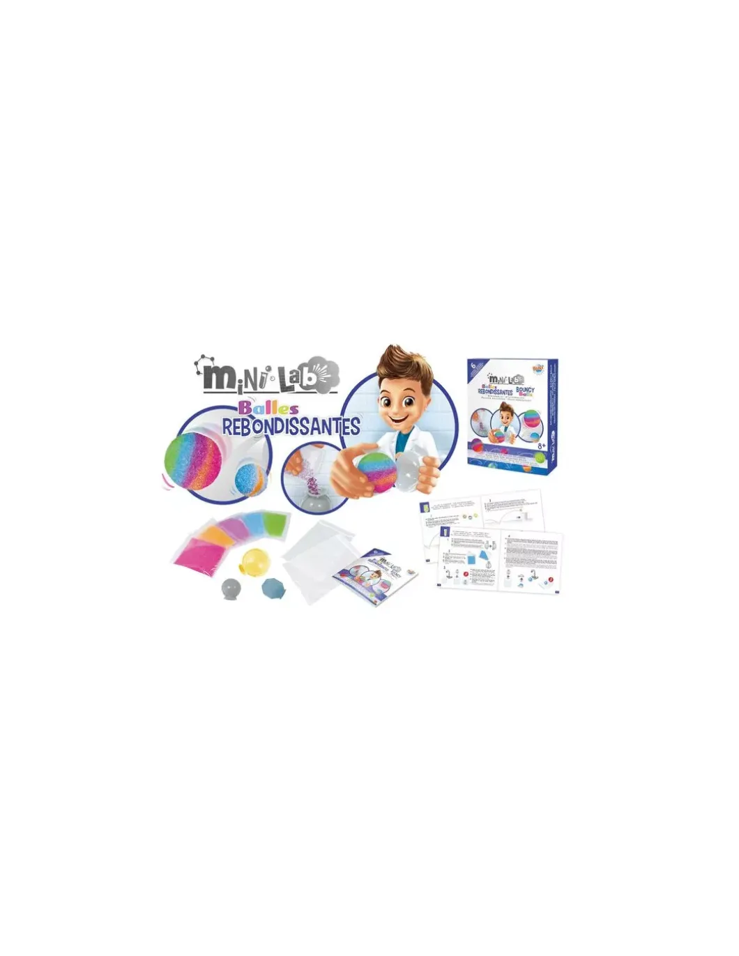 Mini lab balles rebondissantes - Buki