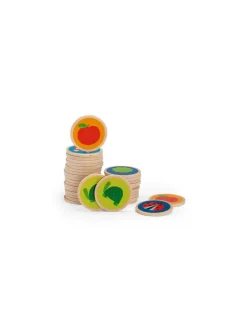 Mémo jardin en bois Les Popipop - Moulin Roty