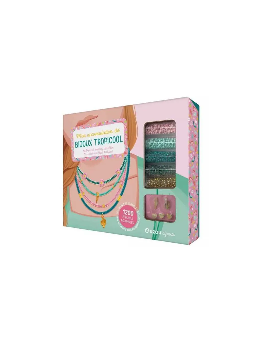 Mon accumulation de bijoux tropicool - Auzou
