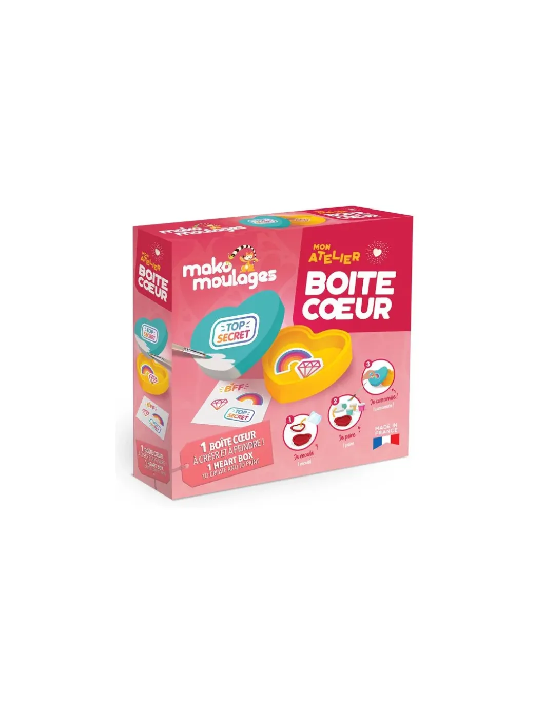 Mon atelier Boîte Cœur - Mako Moulages