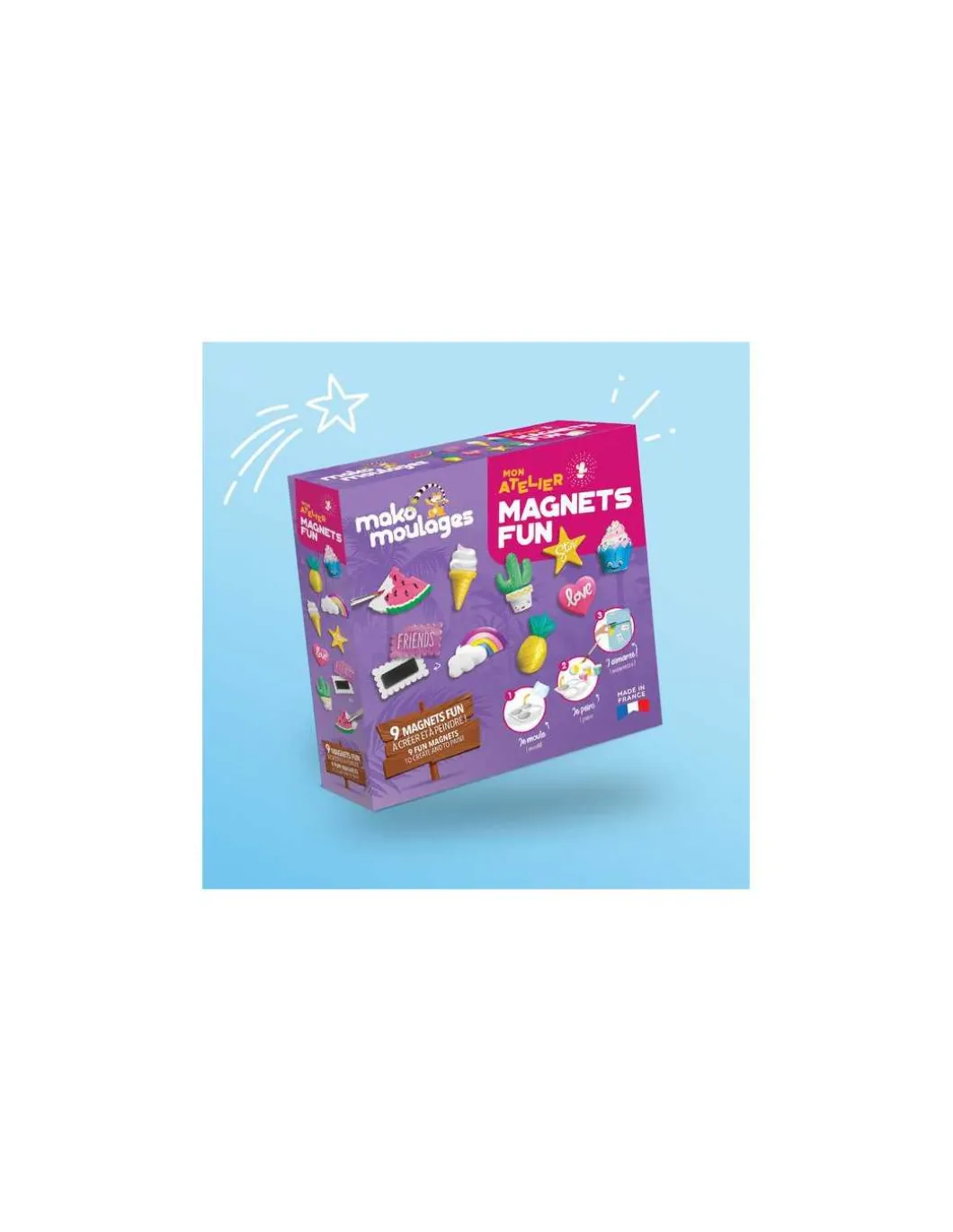 Mon atelier Magnets fun - Mako Moulages