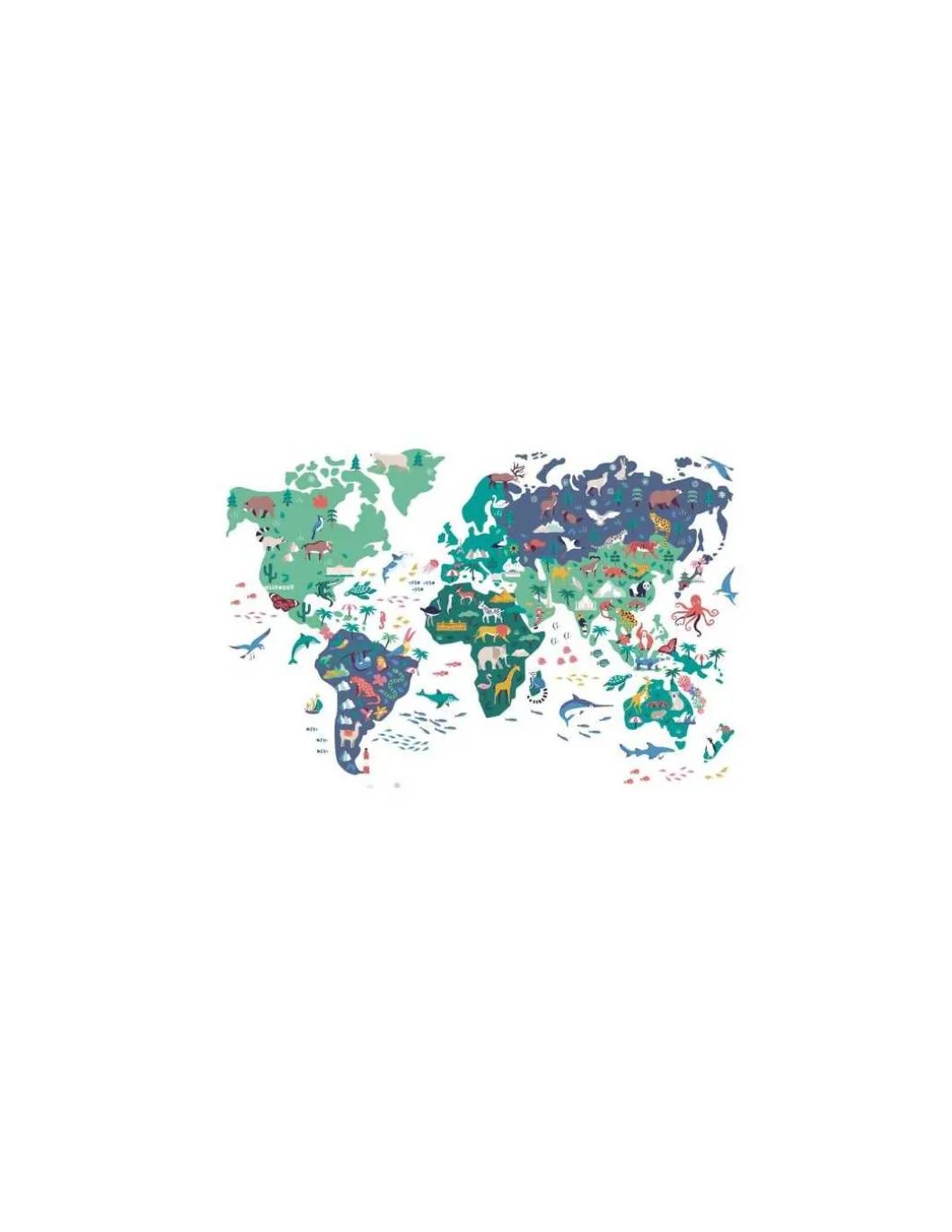 Mon atlas du monde aimanté - Auzou