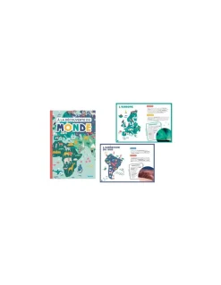 Mon atlas du monde aimanté - Auzou