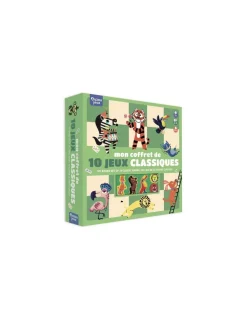 Mon coffret de 10 jeux classiques - Auzou