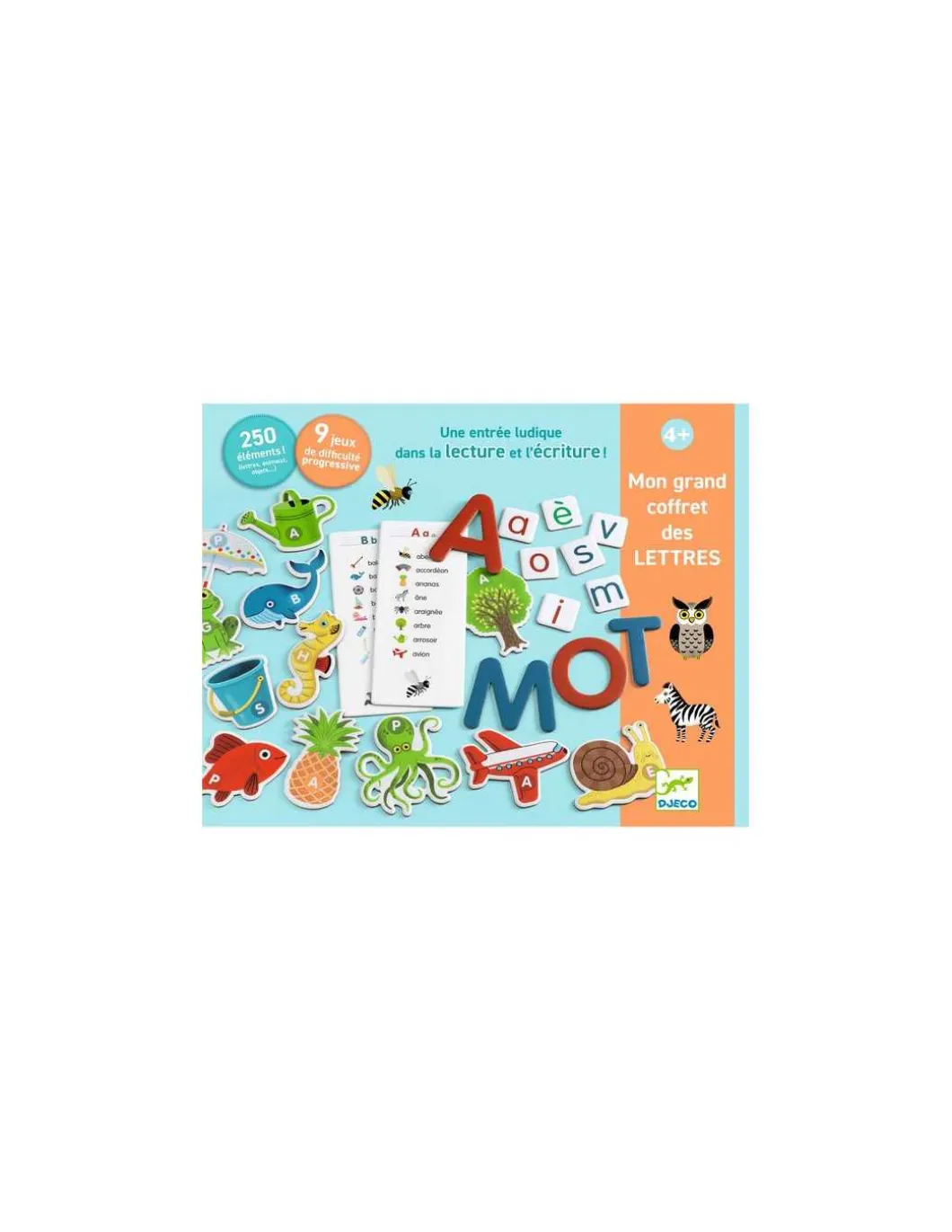 Mon grand coffret des lettres - Djeco