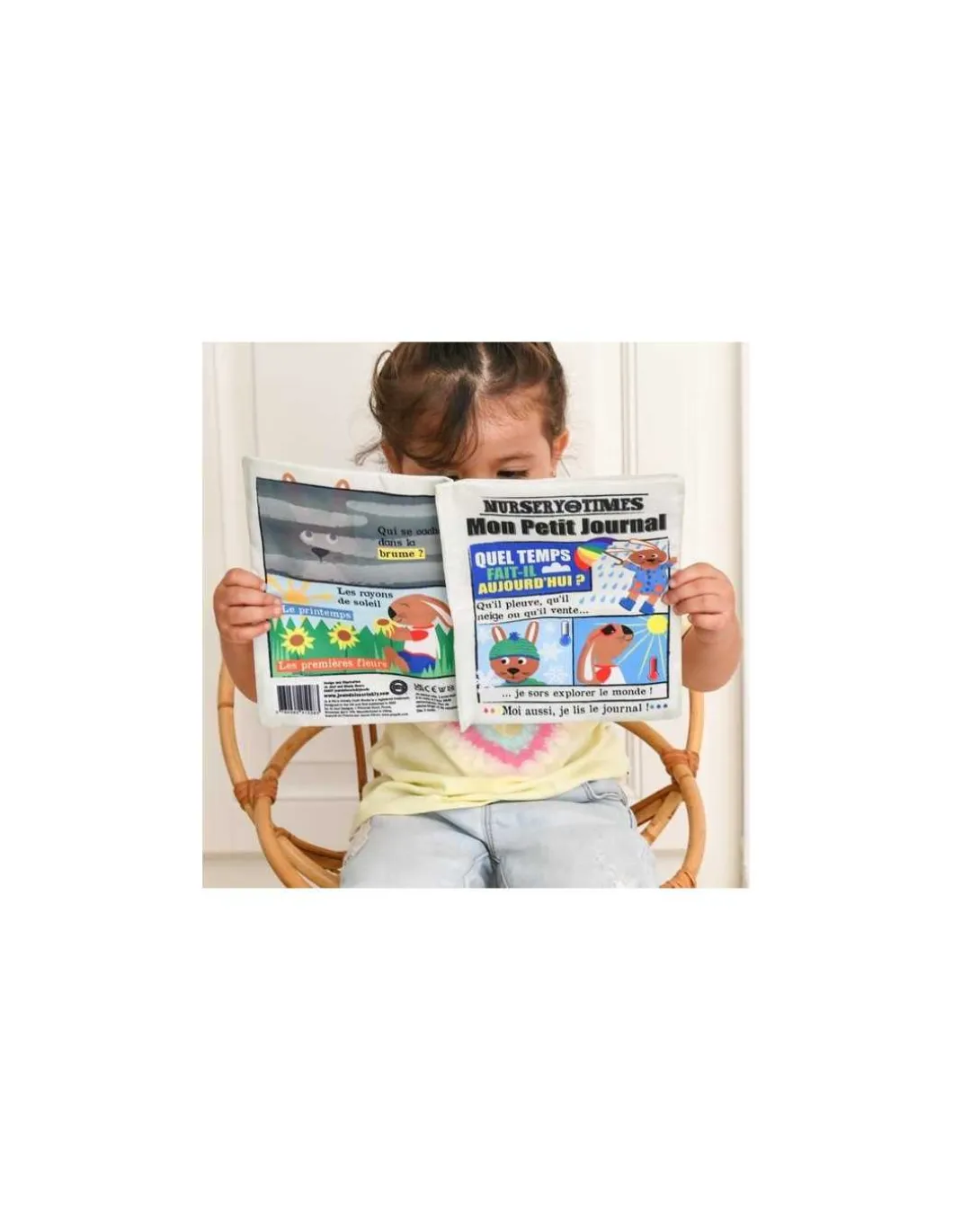 Mon petit journal Quel temps fait-il aujourd'hui? - Crinkly