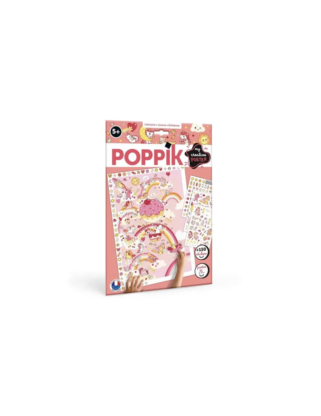 Mon poster créatif Licornes - Poppik