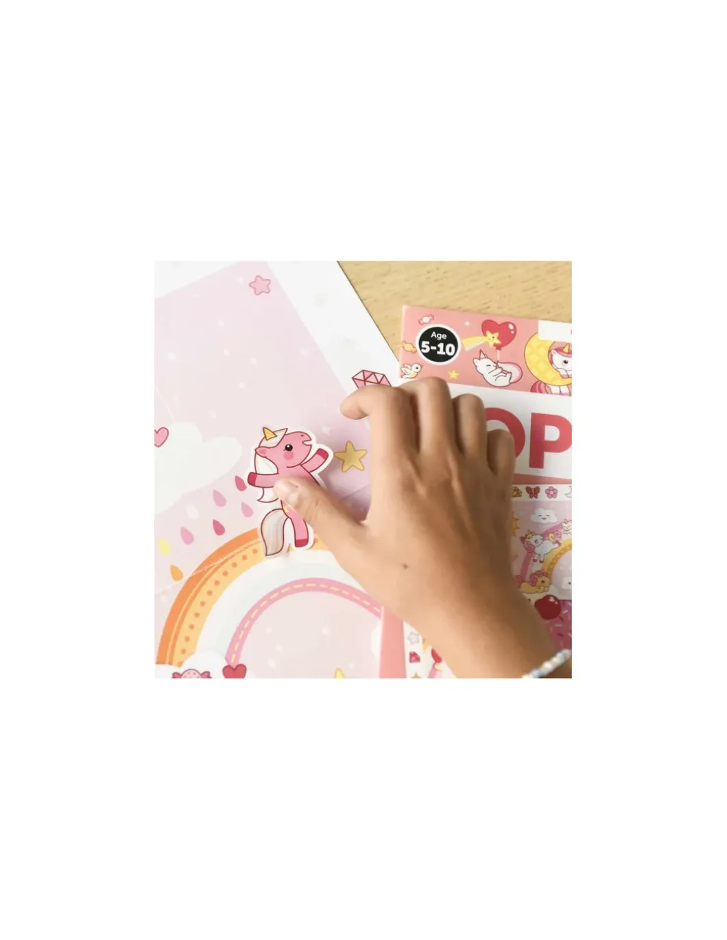 Mon poster créatif Licornes - Poppik