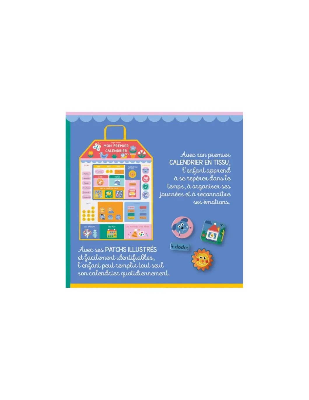 Mon premier calendrier en tissu - Auzou