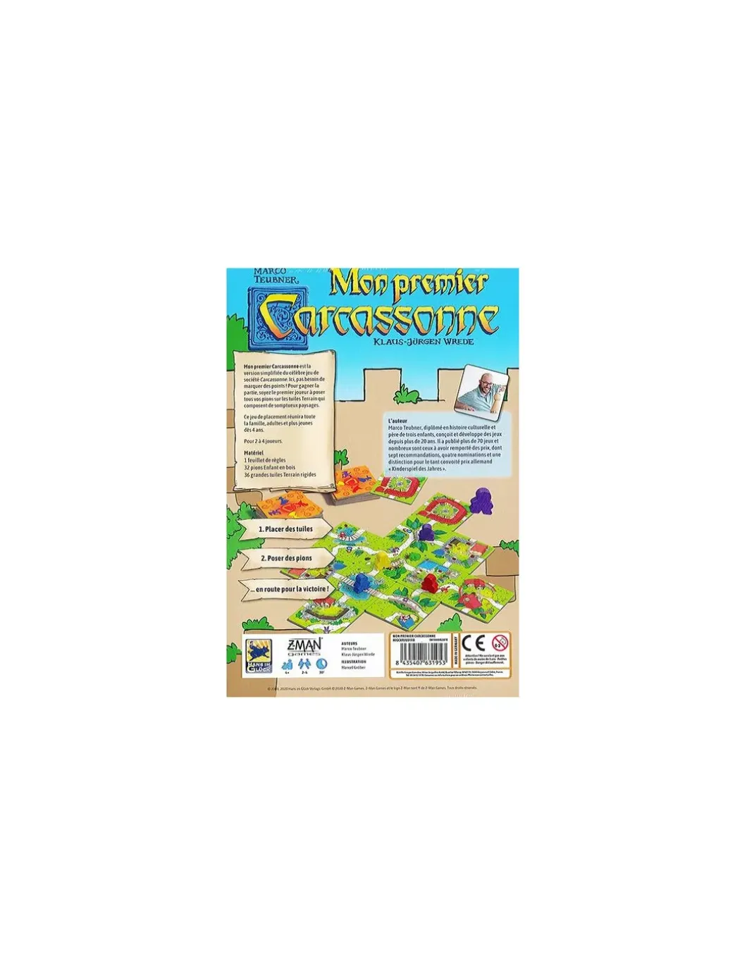 Mon premier Carcassonne - jeu Asmodée