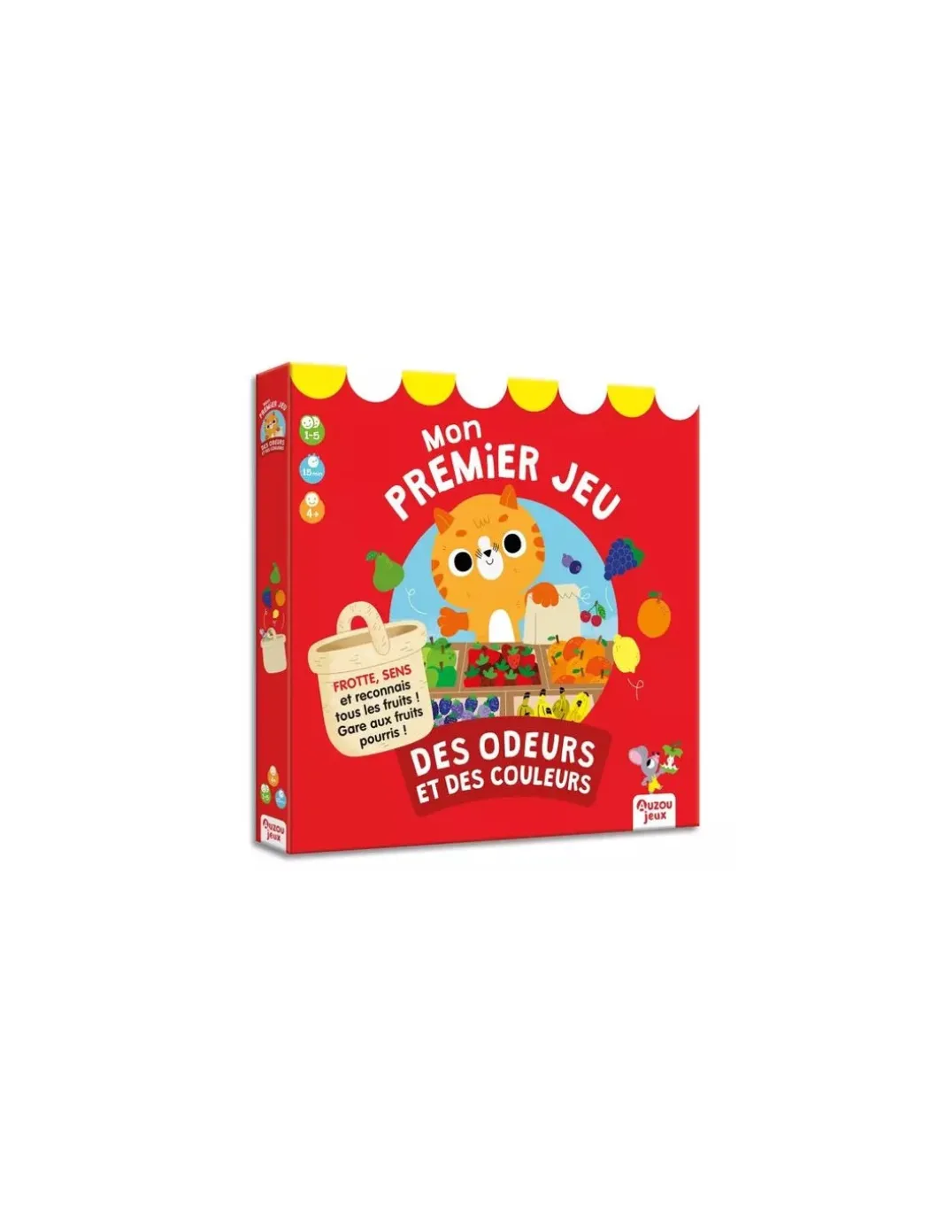 Mon premier jeu des odeurs et des couleurs - Auzou
